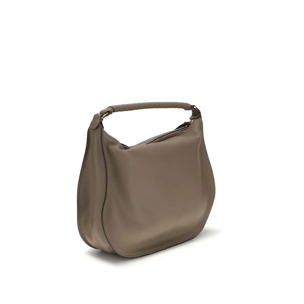 תיק כתף מעור פרה חול Beige של Chloé