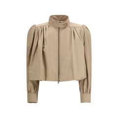 Chloé Beige Cotton Jackets And Coat - IT36 | XS