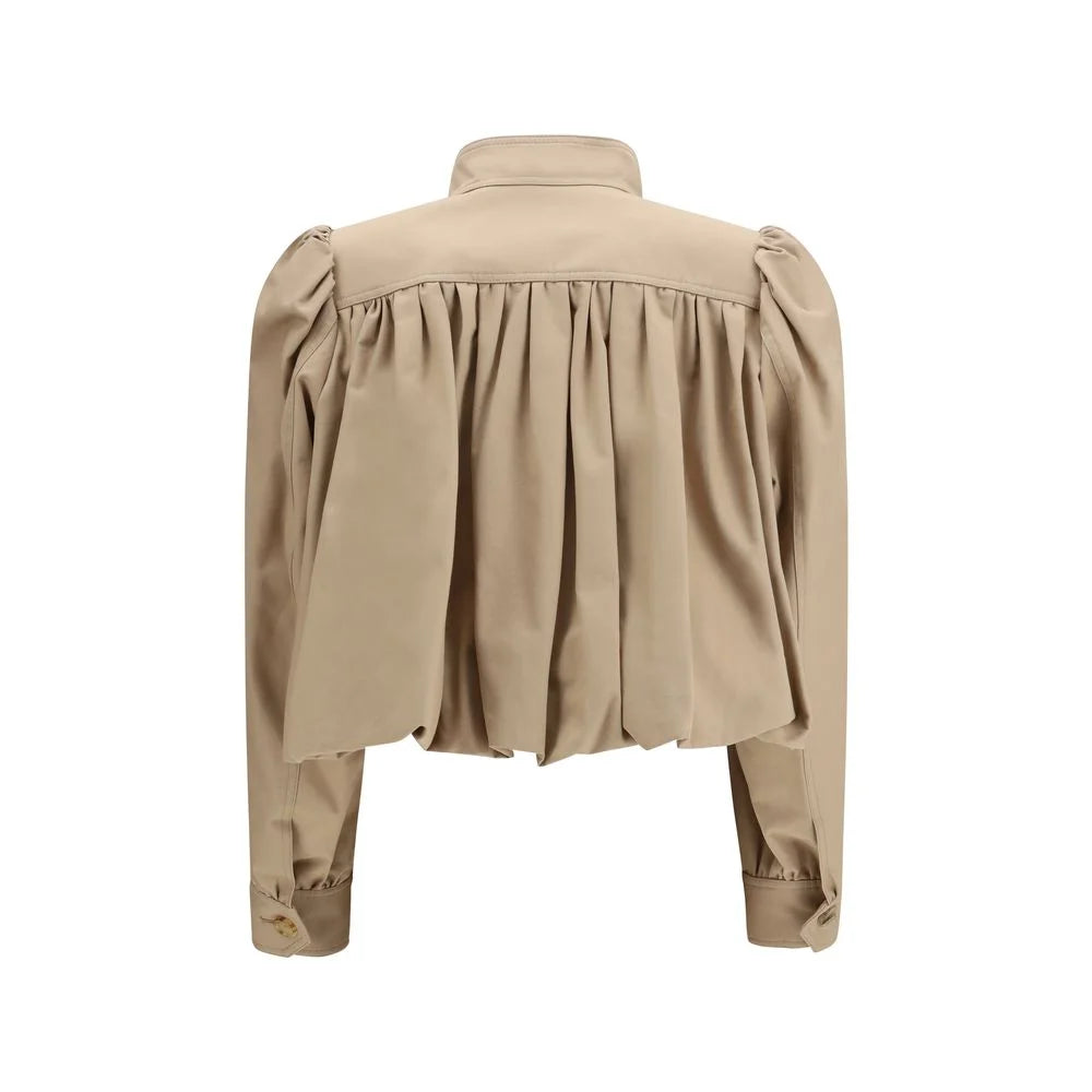 Chloé Beige Cotton Jackets And Coat - IT36 | XS