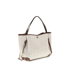 Chloé Beige Cotton Shoulder Bag