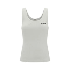 Chloé Beige Cotton Top