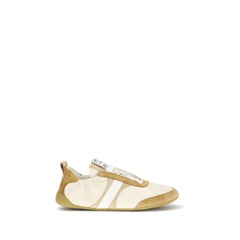 Chloé Beige geitenhuid atletische sneakers