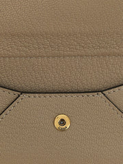 Chloé Beige Goatskin Cardholder