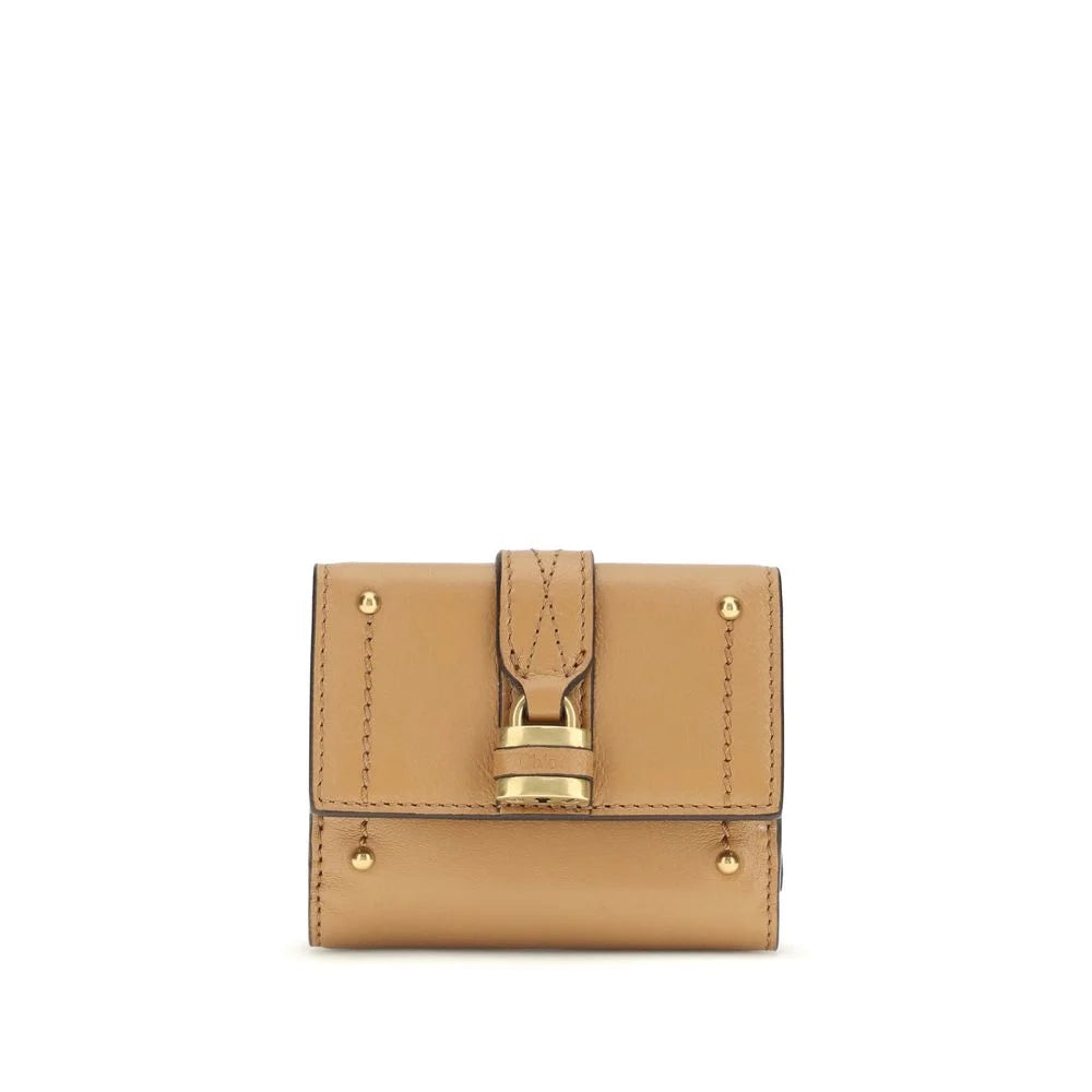 Chloé Beige Lamb Ovis Aries Aries Wallet