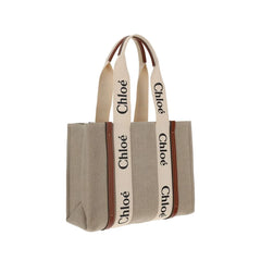 Bolso de lino beige Chloé