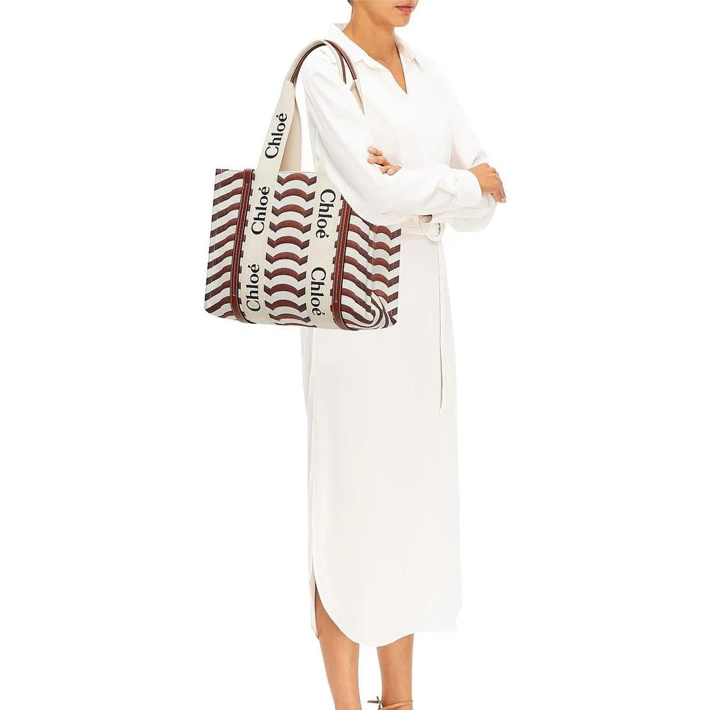 Chloé beige pellavapussi