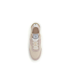 Chloé Beige Nylon Athletic Sneakers