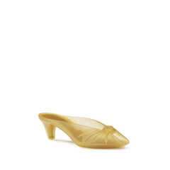 Chloé Beige Rubber Mules - EU38/US8