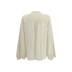 Chloé Beige Silk Blouse - IT40 | M