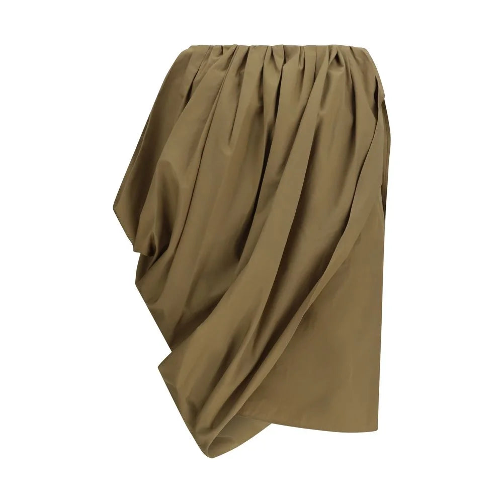 Chloé Bicolor Cotton Midi Skirt - IT40 | M