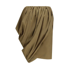Chloé Bicolor Cotton Midi Skirt - IT40 | M