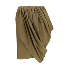 Chloé Bicolor Cotton Midi Skirt - IT40 | M