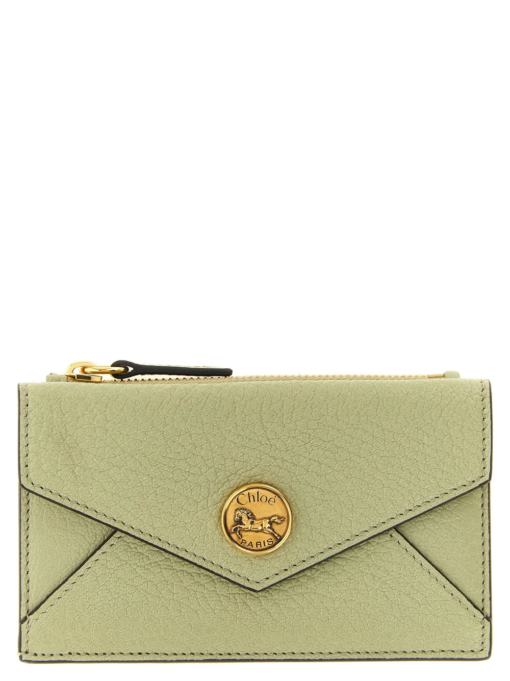 Chloé Bicolor Goatskin Cardholder
