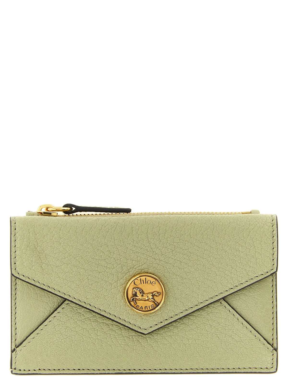 Chloé Bicolor Goatskin Cardholder
