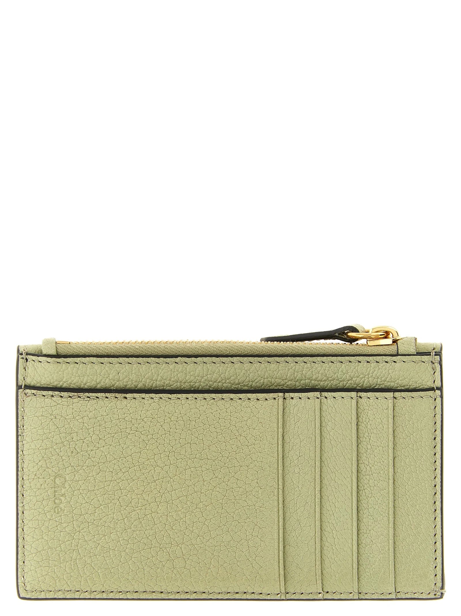 Chloé Bicolor Goatskin Cardholder