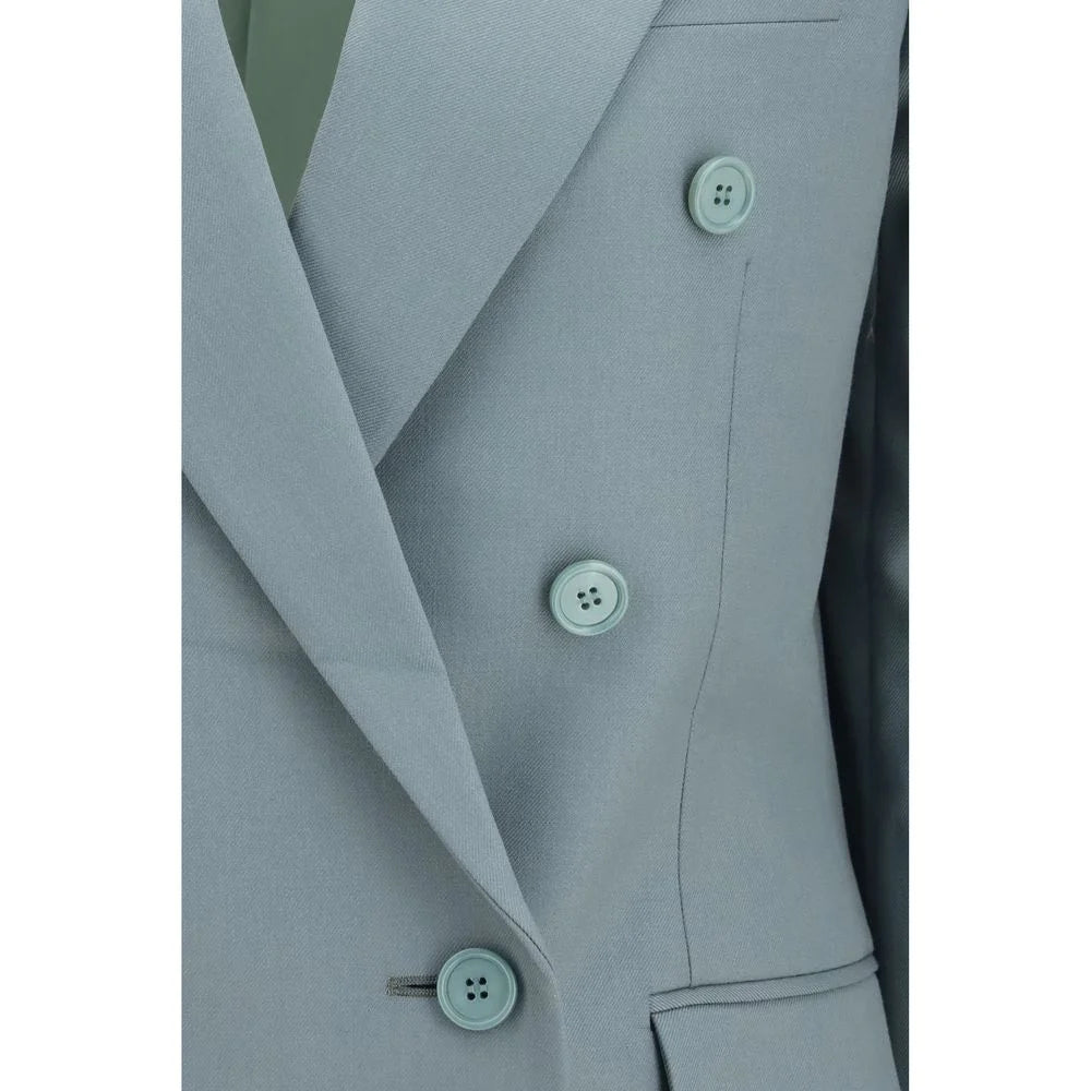 Chloé Bicolor Wool Oves Aries Blazer - IT36 | XS