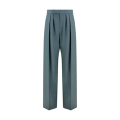 Chloé Bicolor Wool Oves Aries Dress Pants