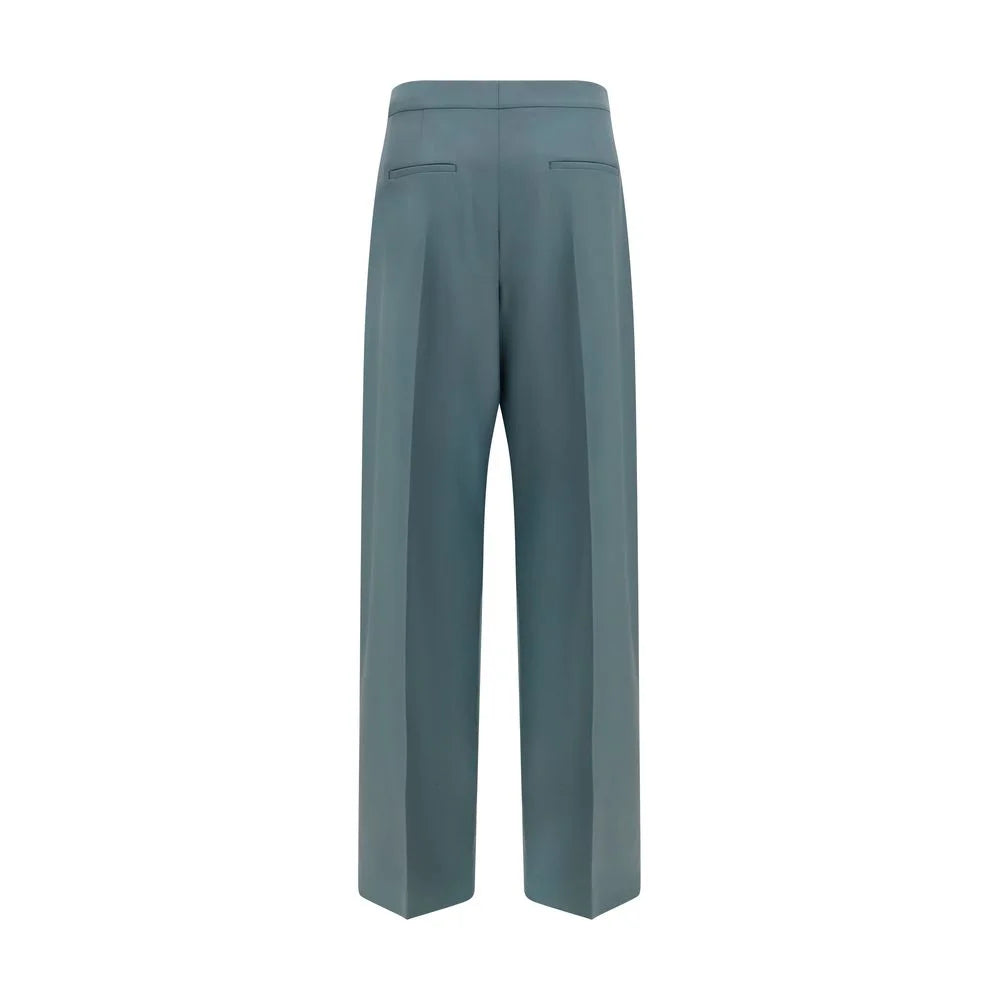 Chloé Bicolor Wool Oves Aries Dress Pants