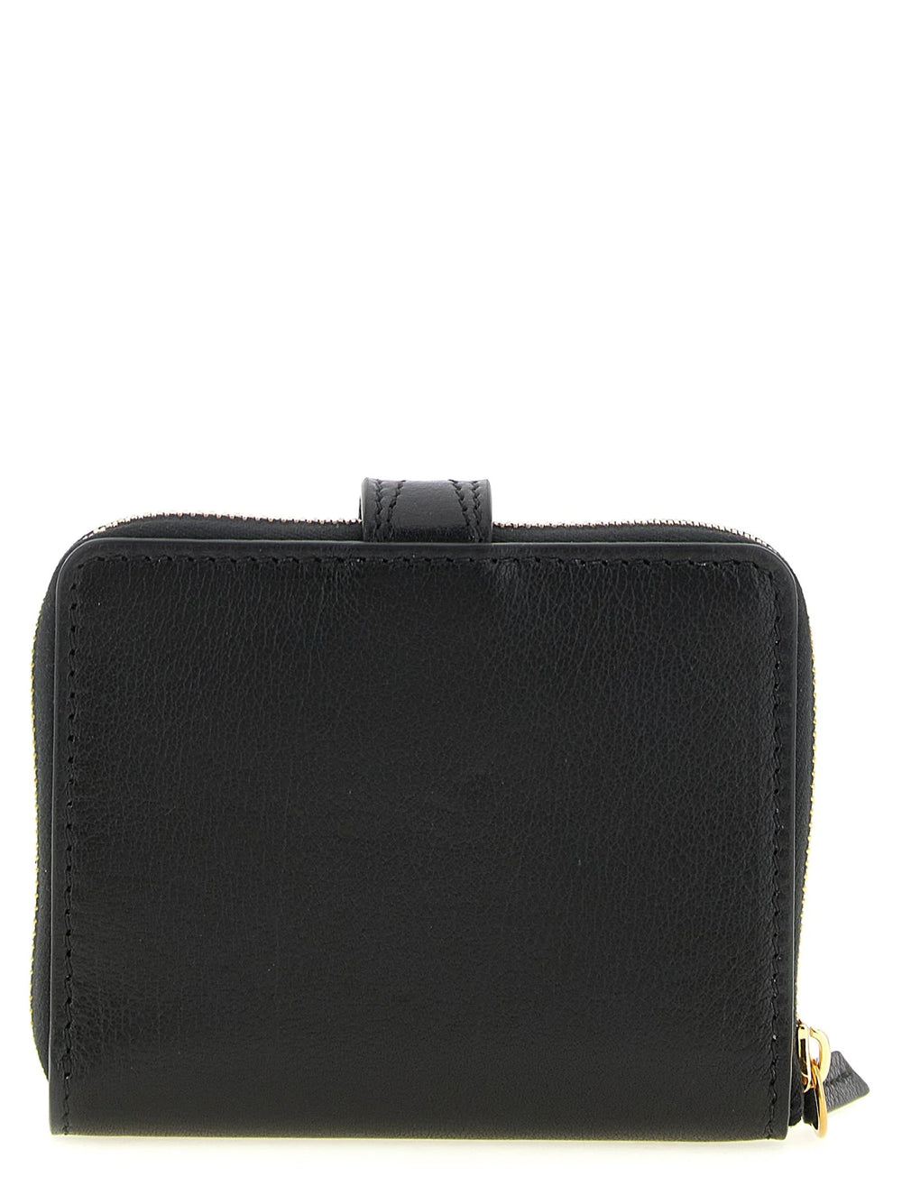 Chloé Black Buffalo Leather Cardholder