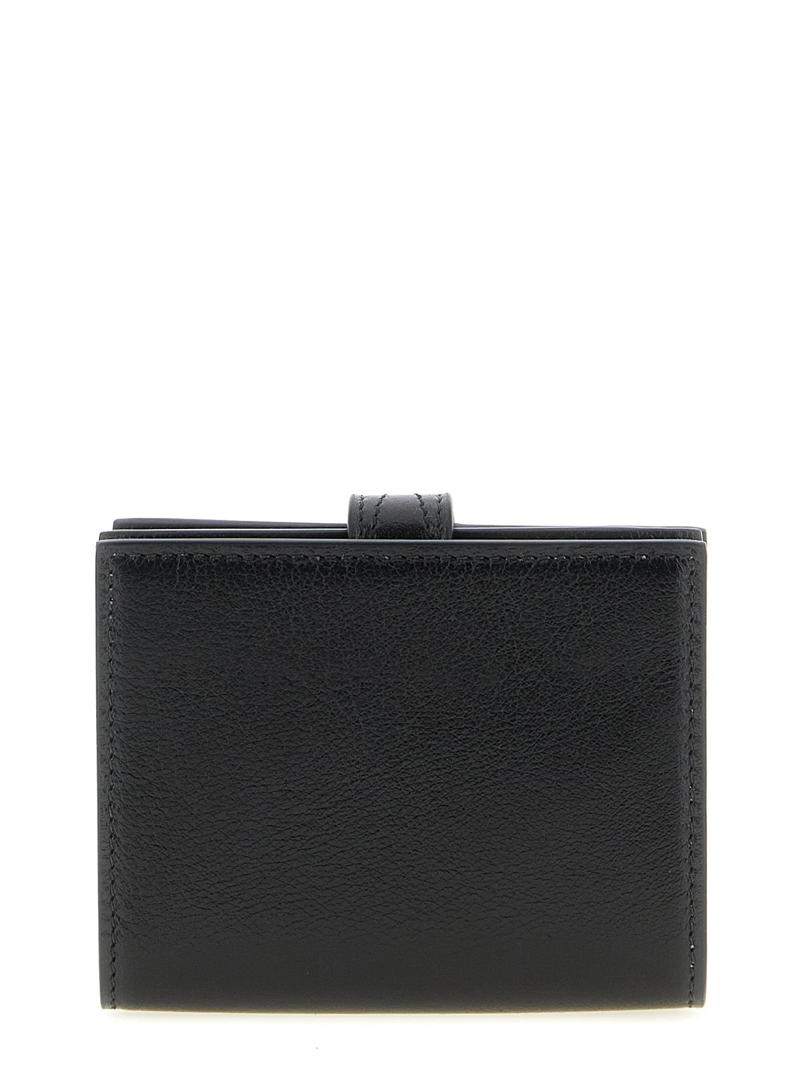 Chloé Black Buffalo Leather Cardholder