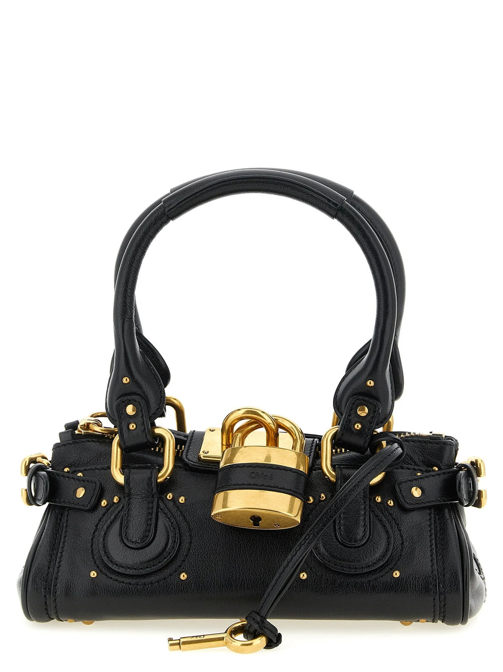 Chloé Black Buffalo Leather Handbag