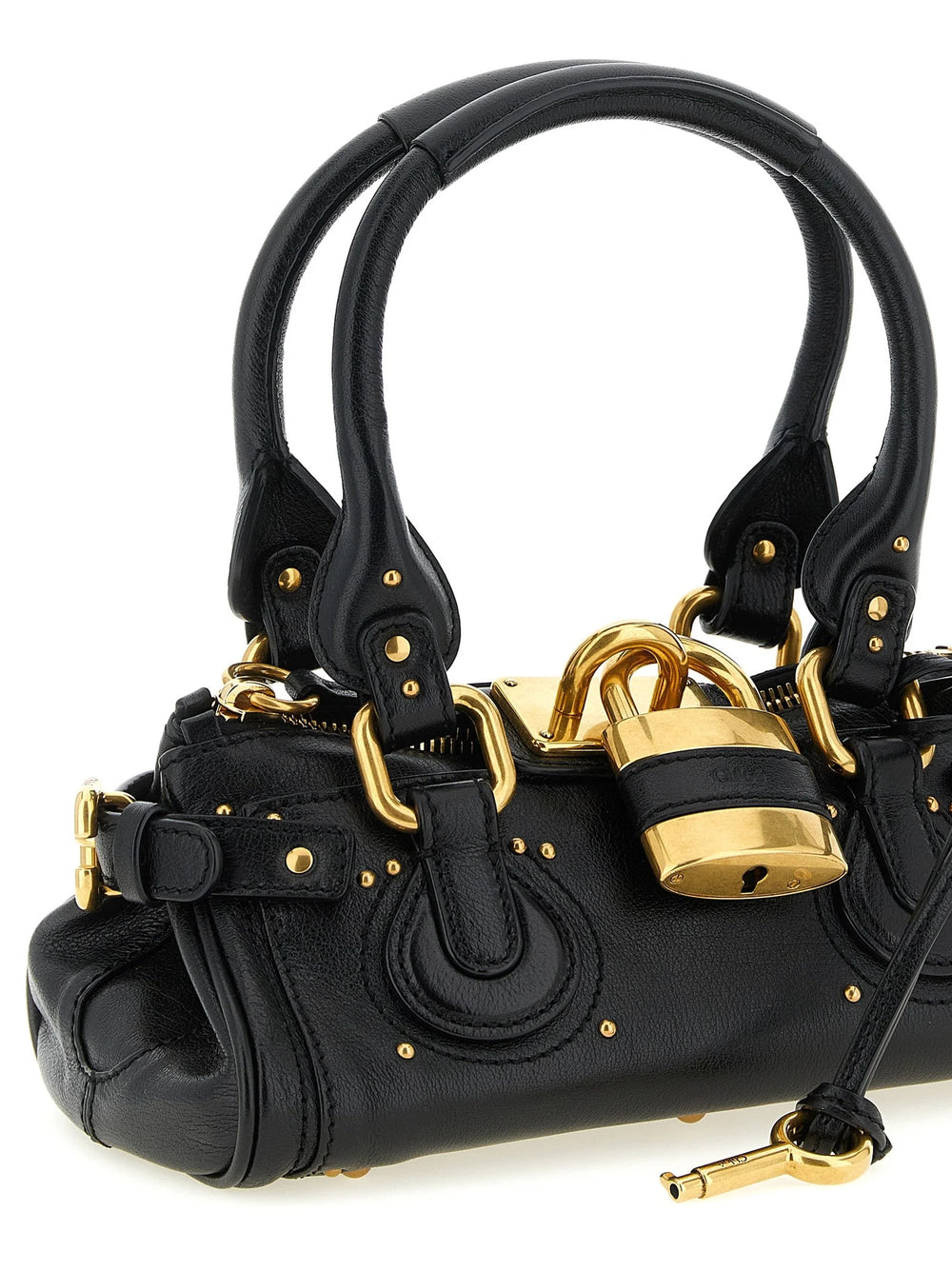 Chloé Black Buffalo Leather Handbag