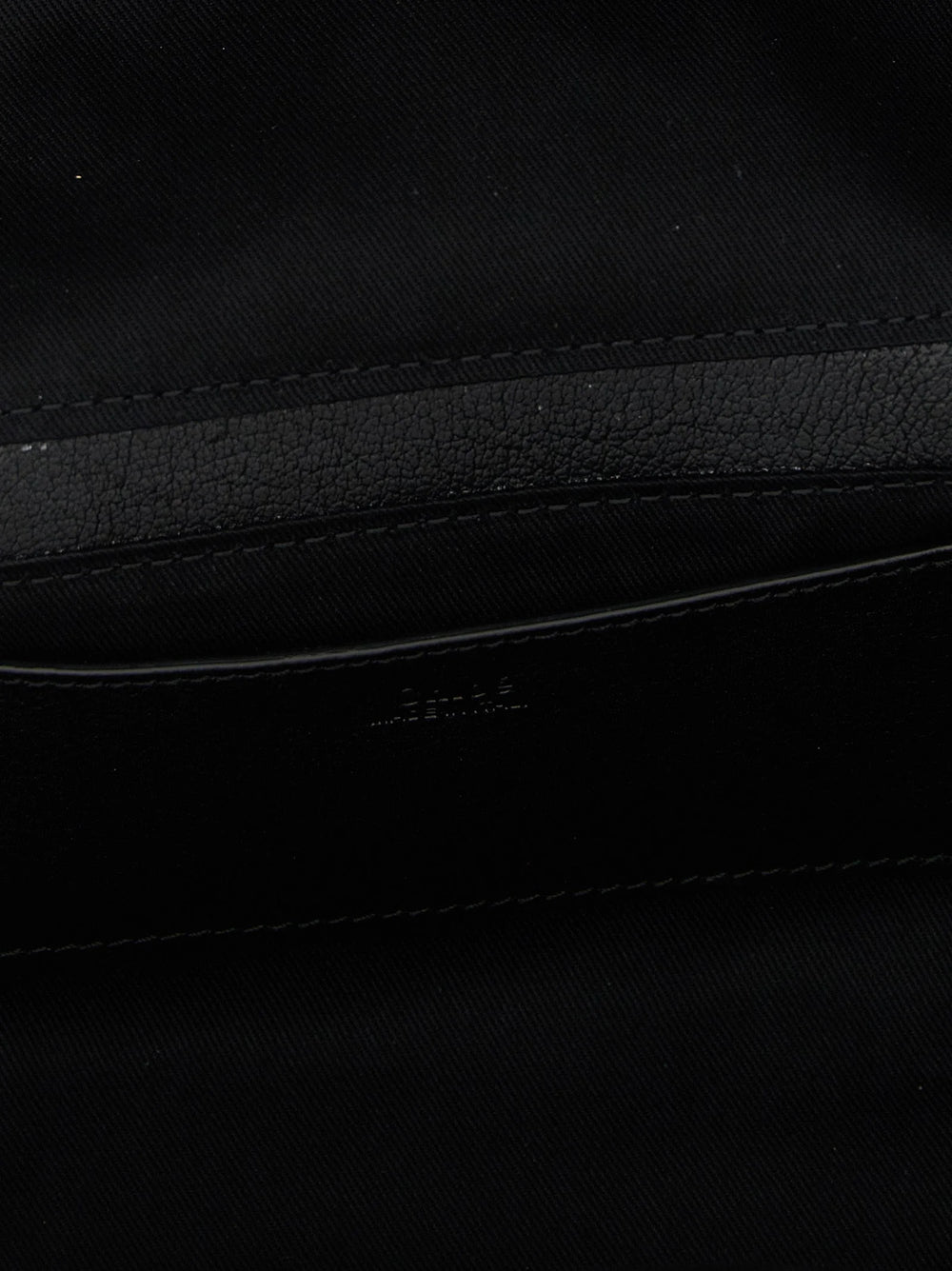 Chloé Black Buffalo Leather Shoulder Bag