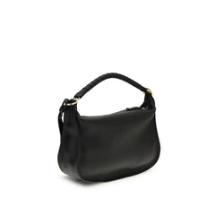 Chloé Black Calf Leather Bos Taurus Shoulder Bag