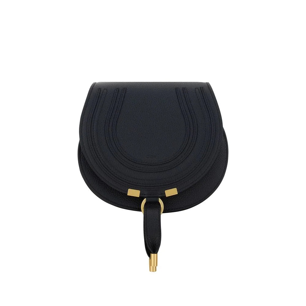 Chloé Black Calf Leather Bos Taurus Shoulder Bag