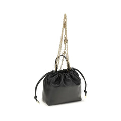 Chloé Black Calf Leather Bos Taurus Shoulder Bag