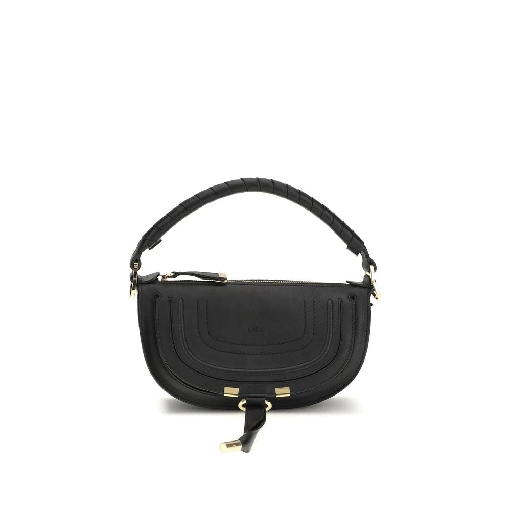 Chloé Black Calf Leather Bos Taurus Shoulder Bag