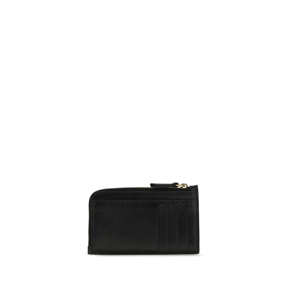 Chloé Black Calf Leather Bos Taurus Wallet