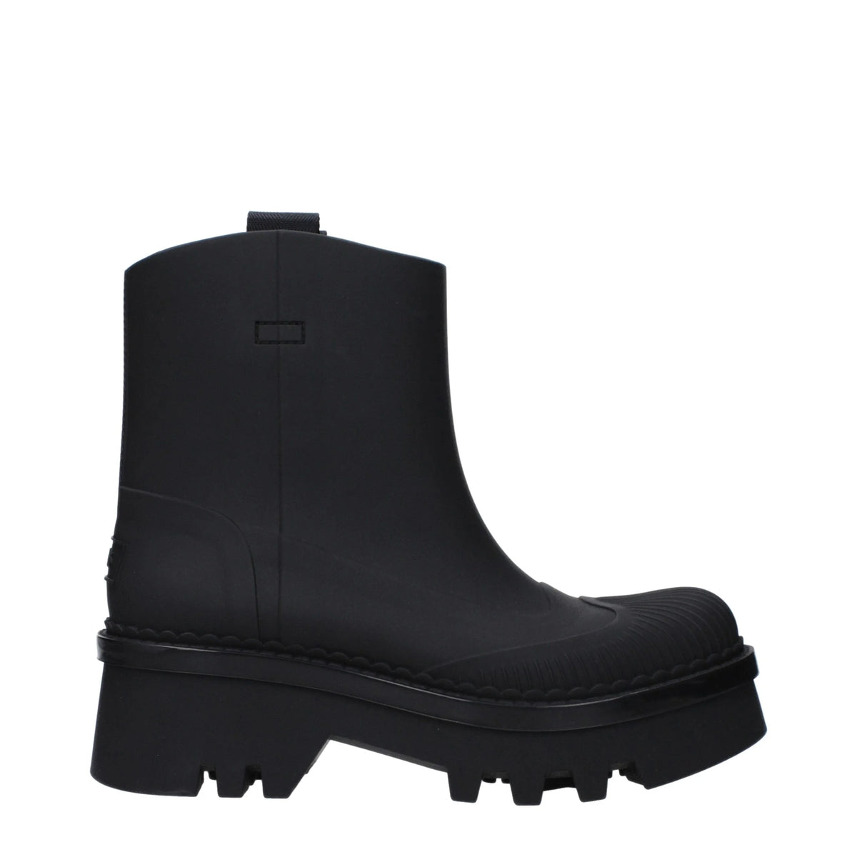 Chloé Black Cotton Ankle Boots - EU37/US7