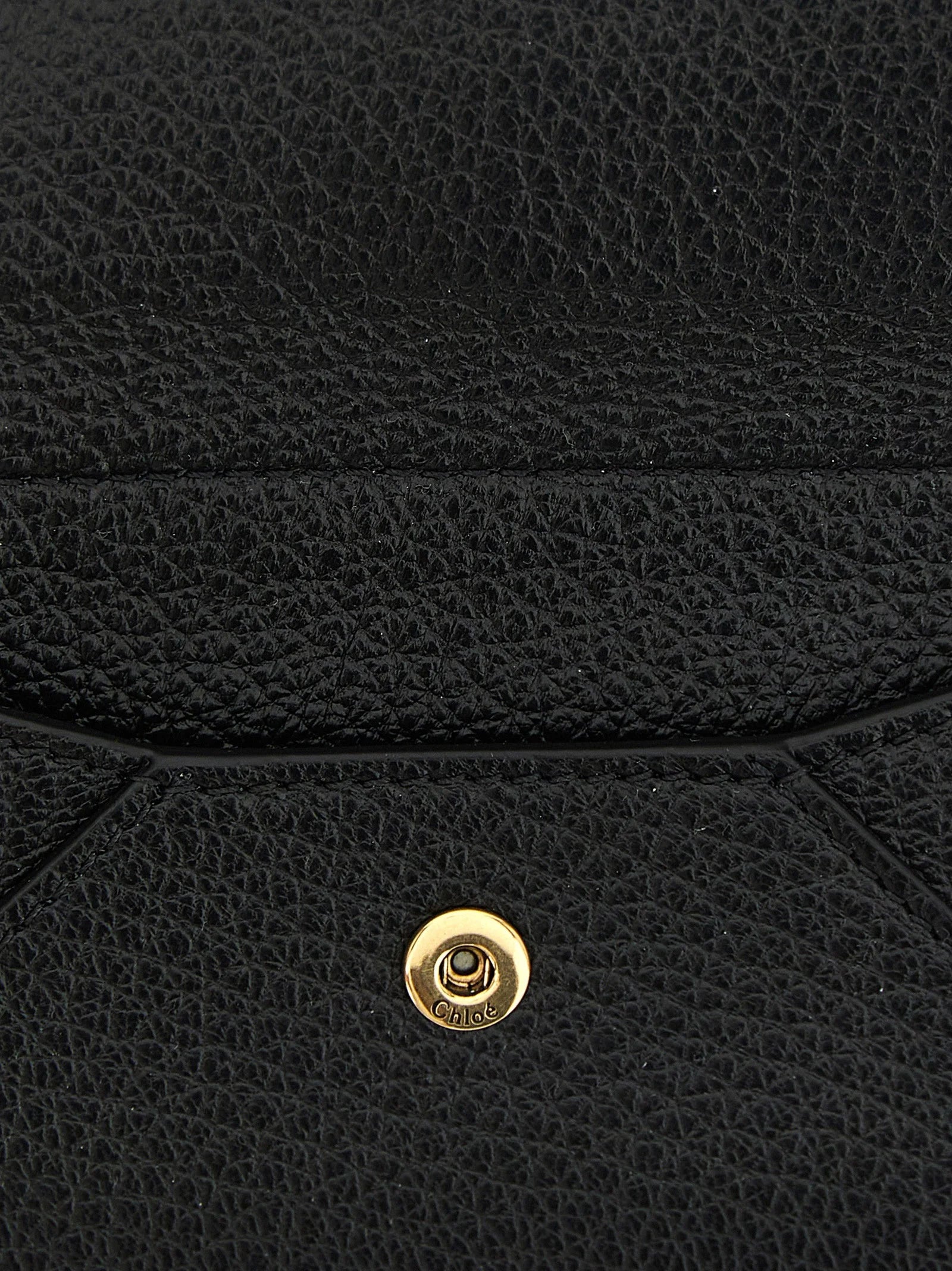 Chloé Black Goatskin Cardholder