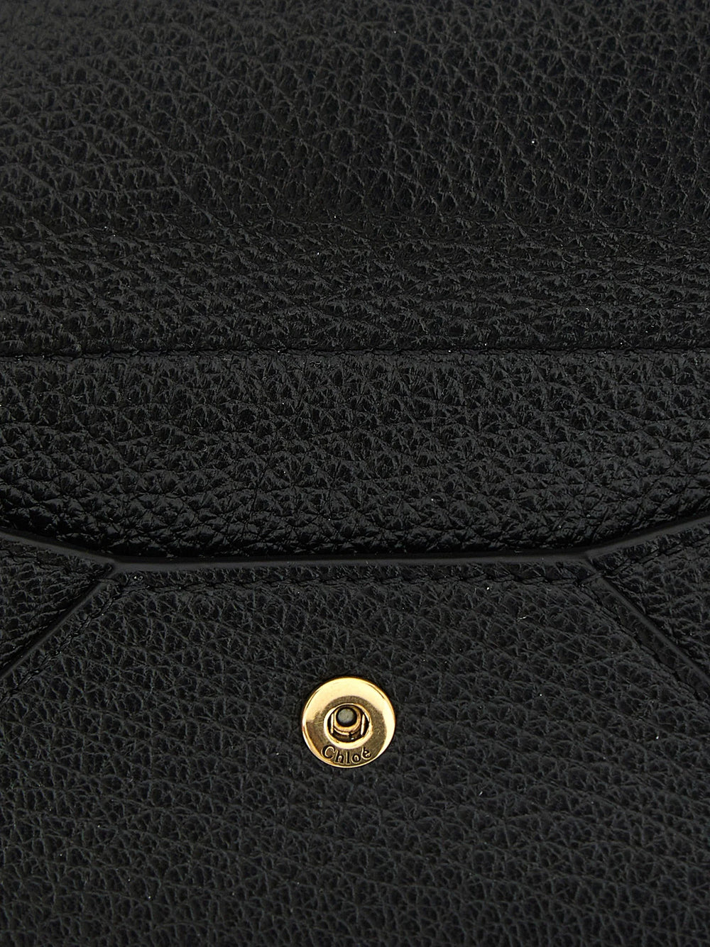 Chloé Black Goatskin Cardholder