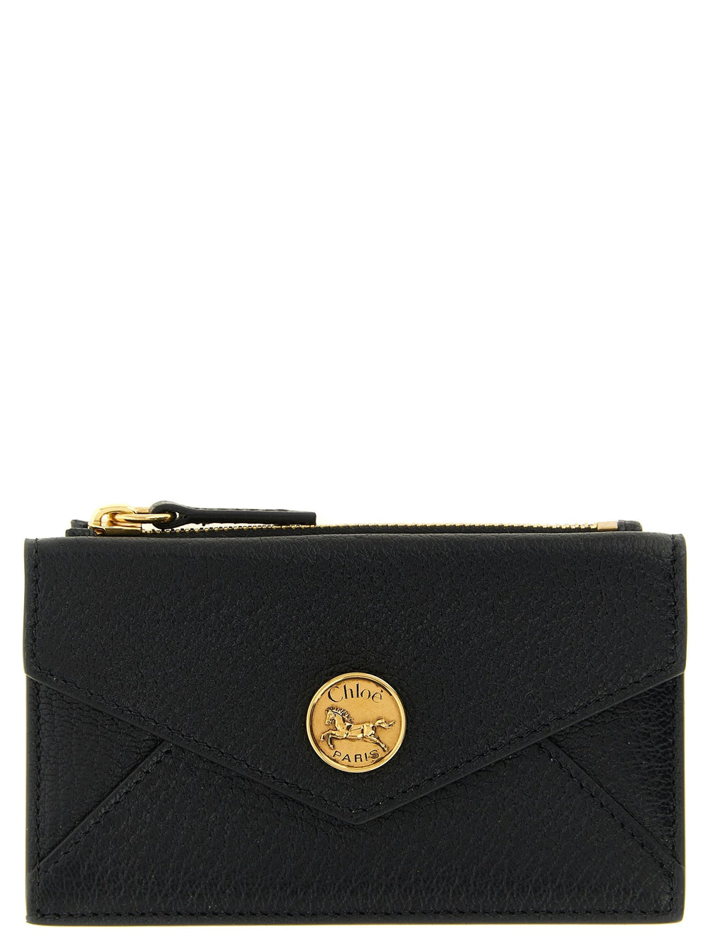 Chloé Black Goatskin Cardholder