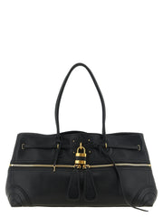 Chloé Black Lamb Leather Shoulder Bag