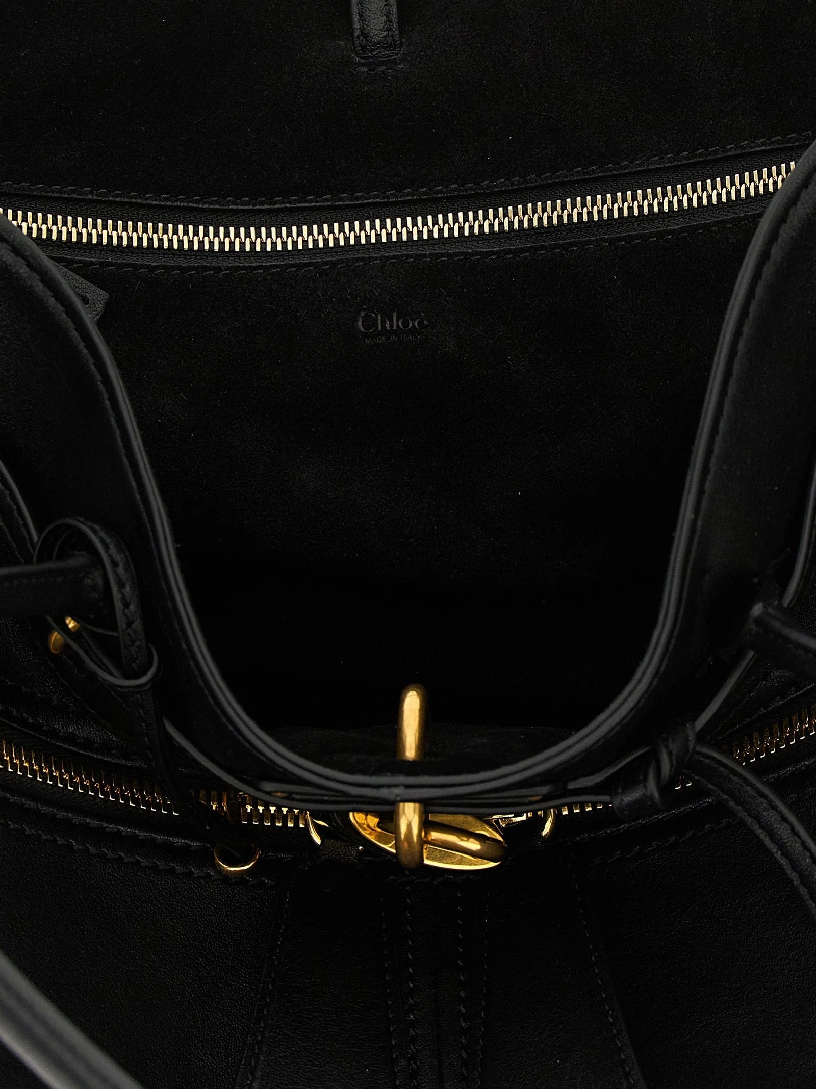Chloé Black Lamb Leather Shoulder Bag