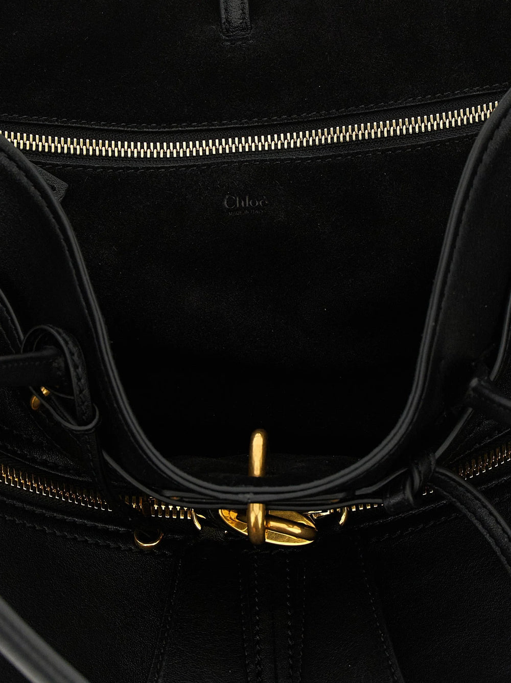 Chloé Black Lamb Leather Shoulder Bag