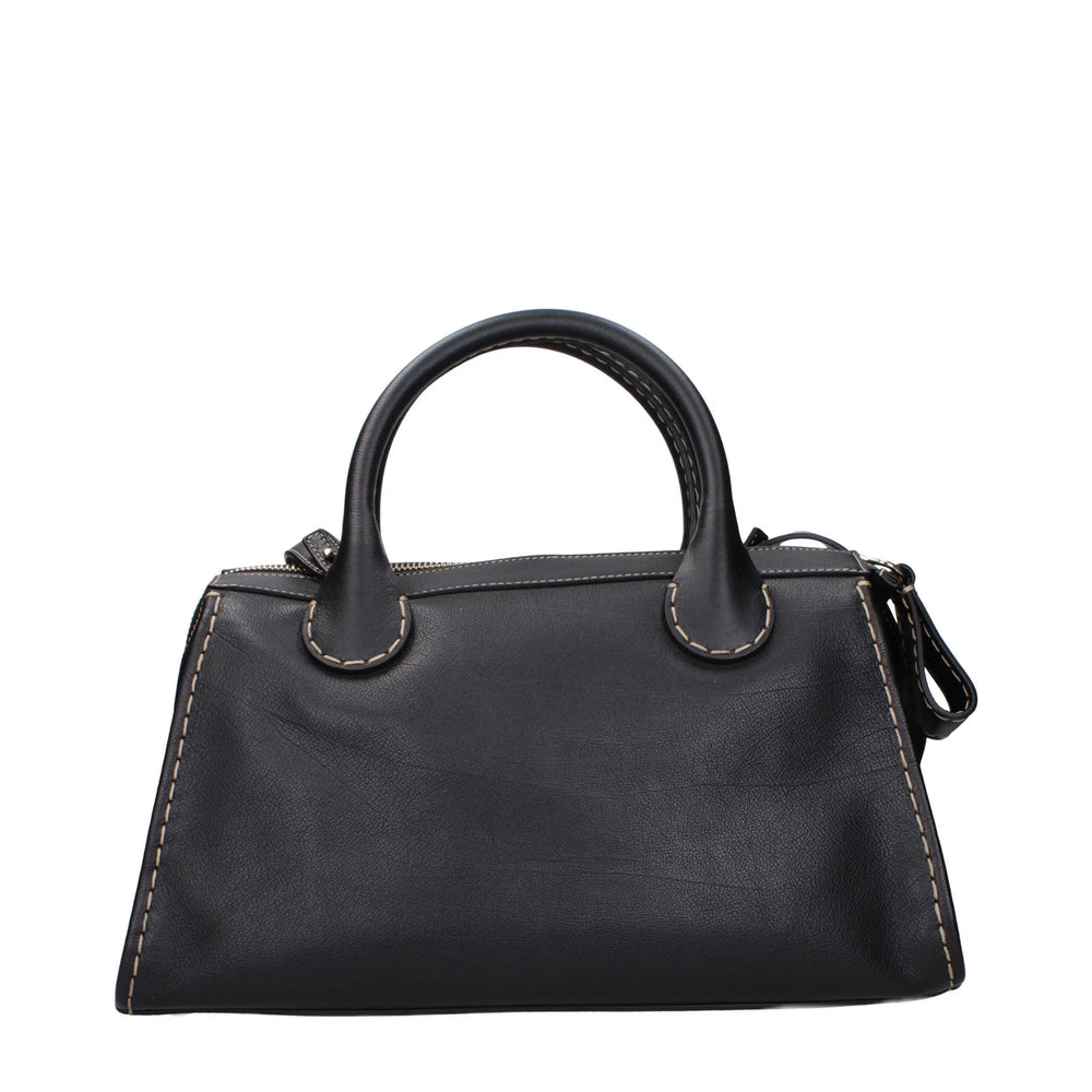 Chloé Black Leather Handbags
