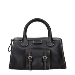 Chloé Black Leather Handbags