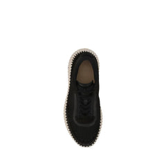 Chloé Black Nylon Athletic Sneakers - EU36/US6
