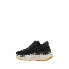 Chloé Black Nylon Athletic Sneakers - EU36/US6