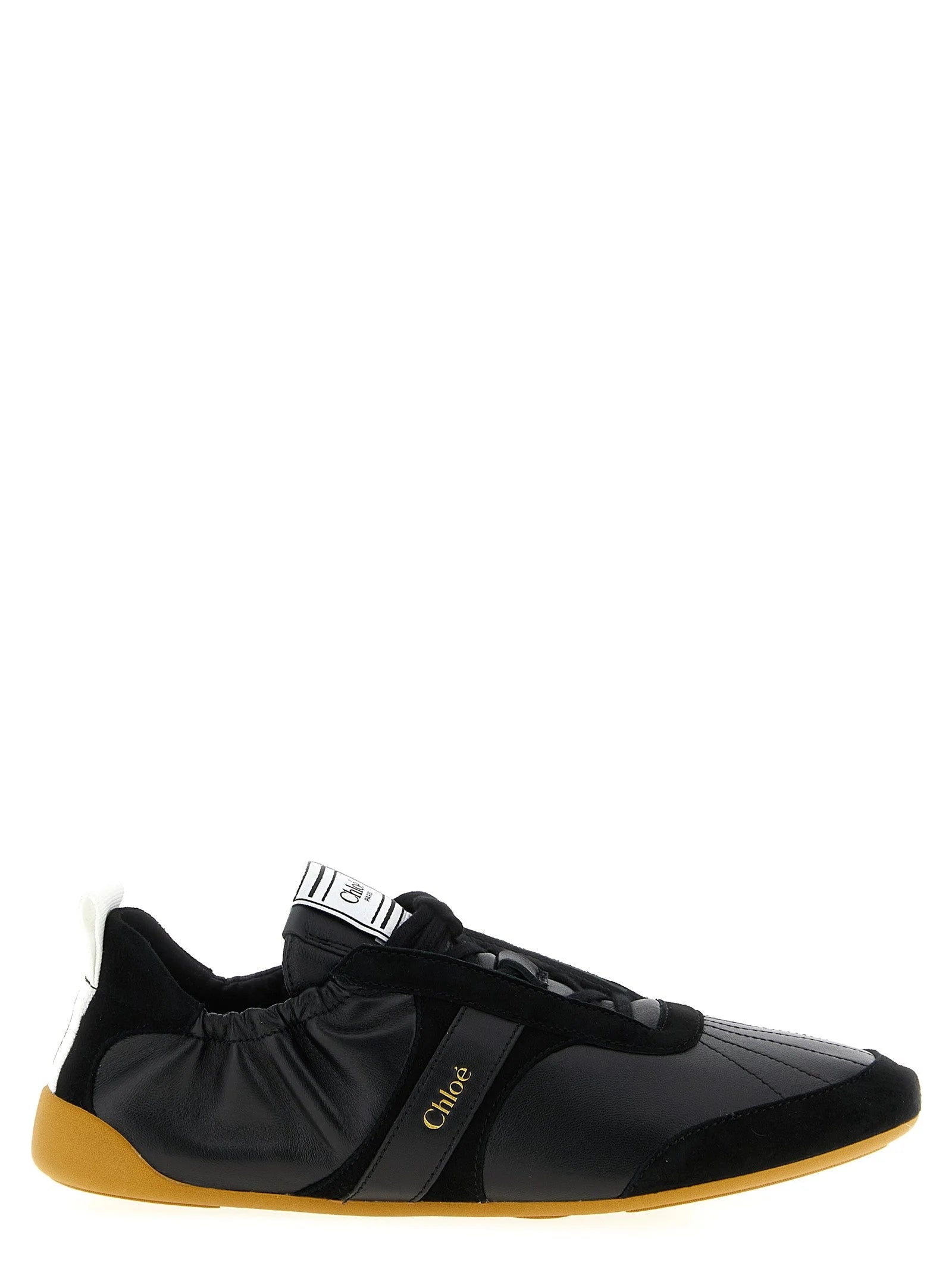 Chloé Black Polyester Athletic Sneakers