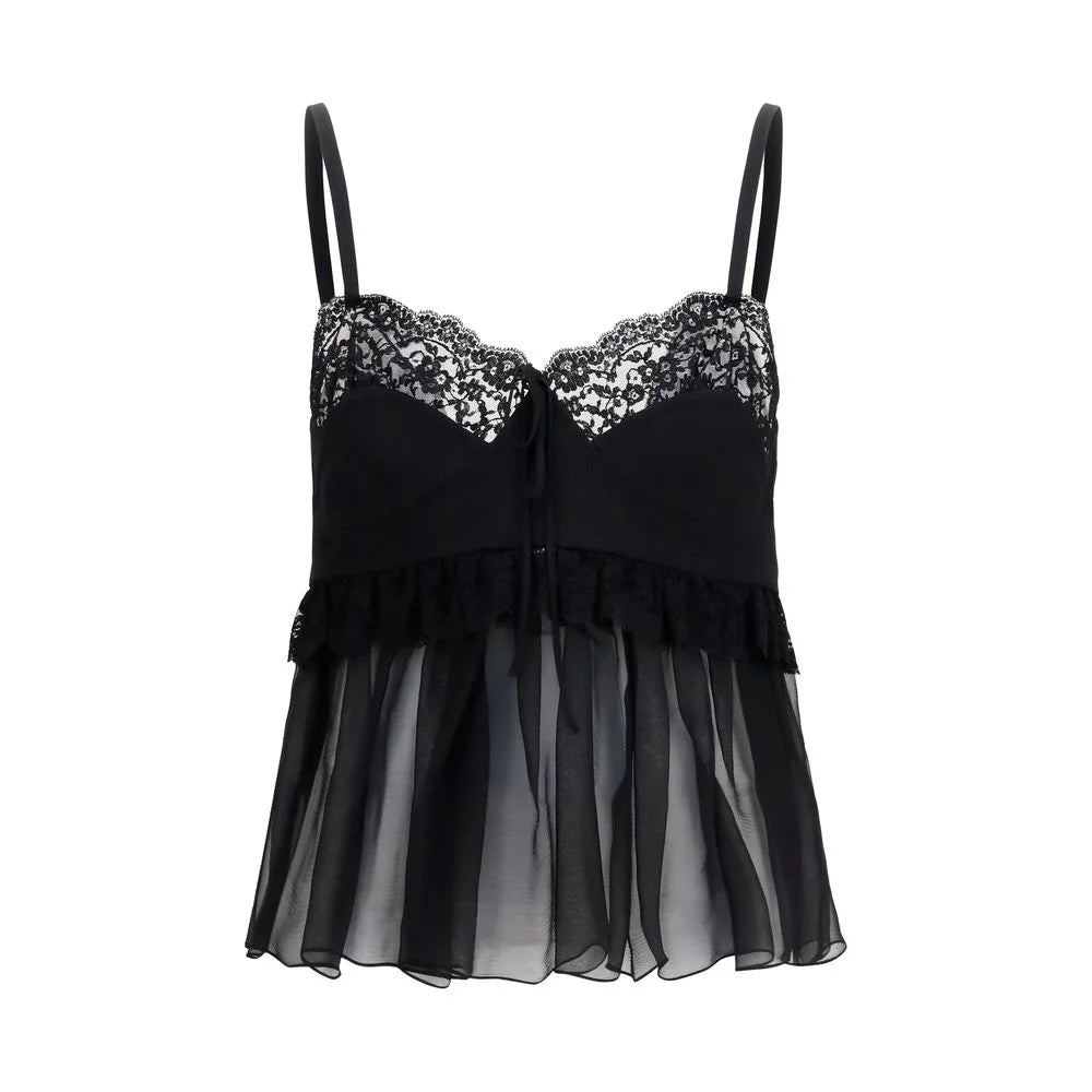 Chloé Black Silk Blouse - IT36 | XS