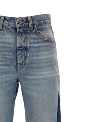 Chloé Blue Cotton Flared Jeans - 26