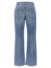 Chloé Blue Cotton High-Waisted Jean - 25
