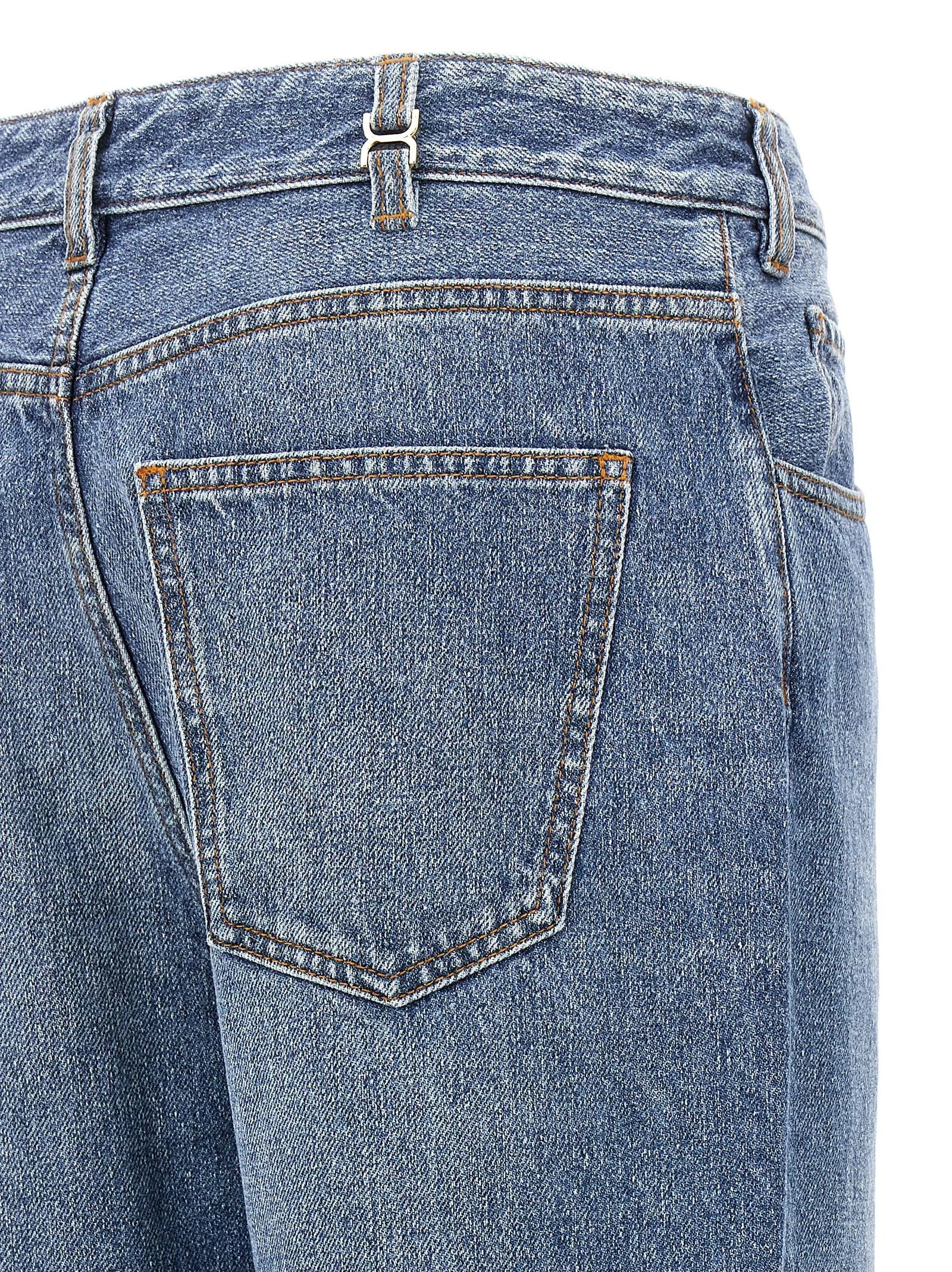Chloé Blue Cotton High-Waisted Jean - 25