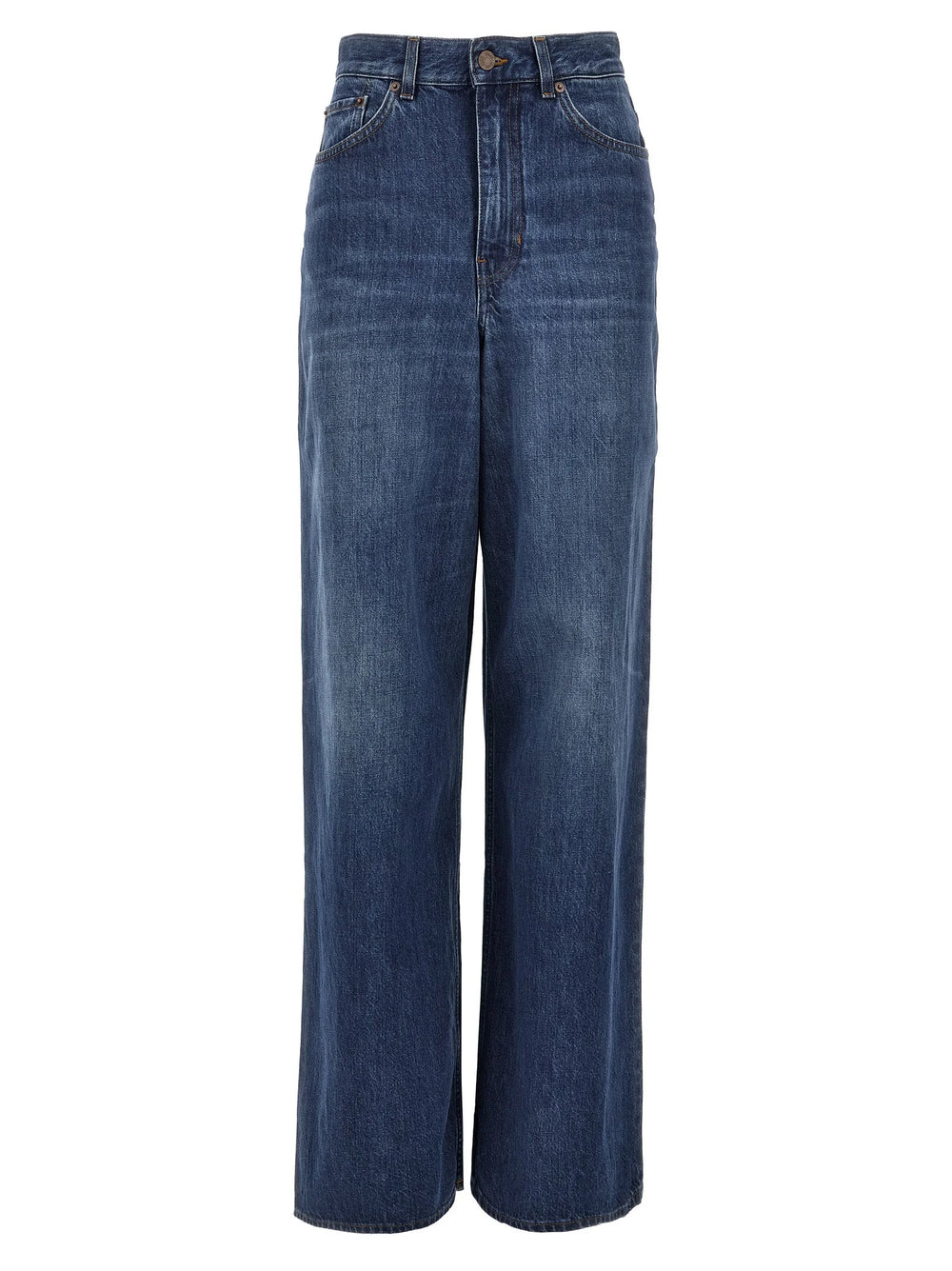 Chloé Blue Cotton Jeans Denim