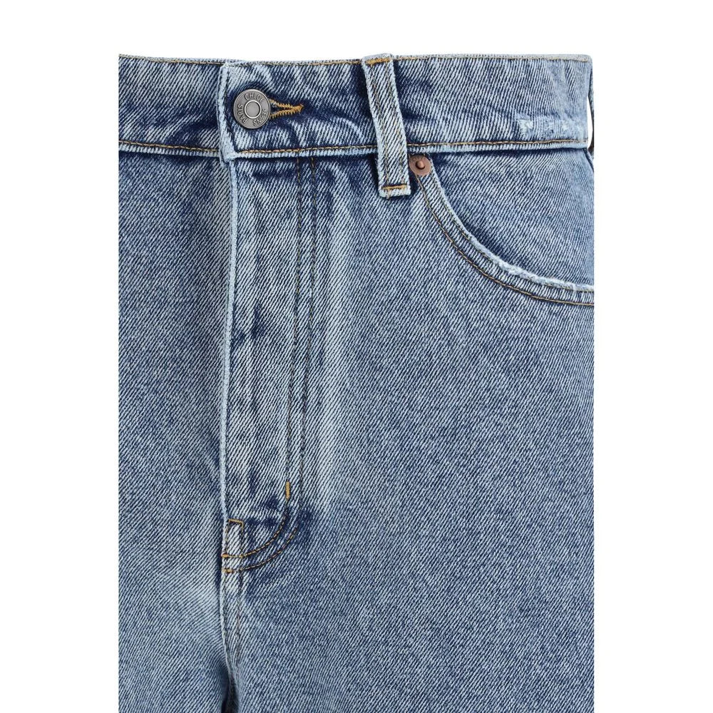 Chloé Blue Cotton Tapered Jeans - 27